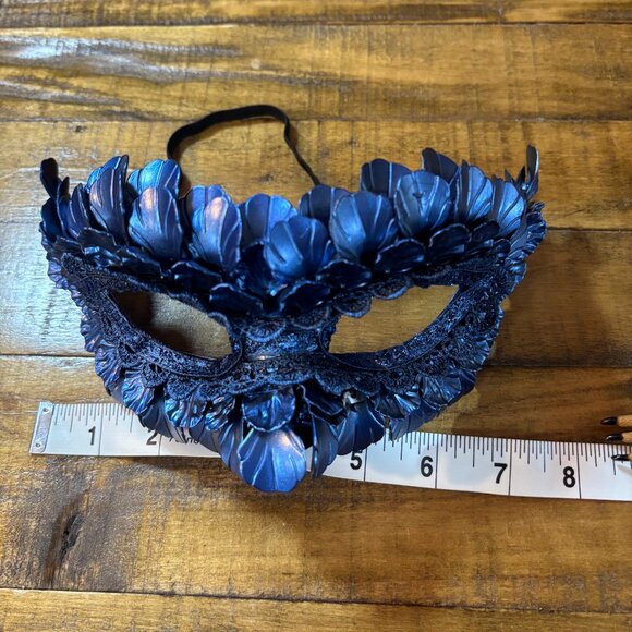 Blue Raven Mask — Spirit Halloween NWOT - Picture 6 of 8